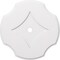 Ekena Millwork Percival Architectural Grade PVC Ceiling Medallion, 38"OD x 3"ID x 13 1/4"C x 1"P, One-Piece CMP38PL-03000 - alternate 1